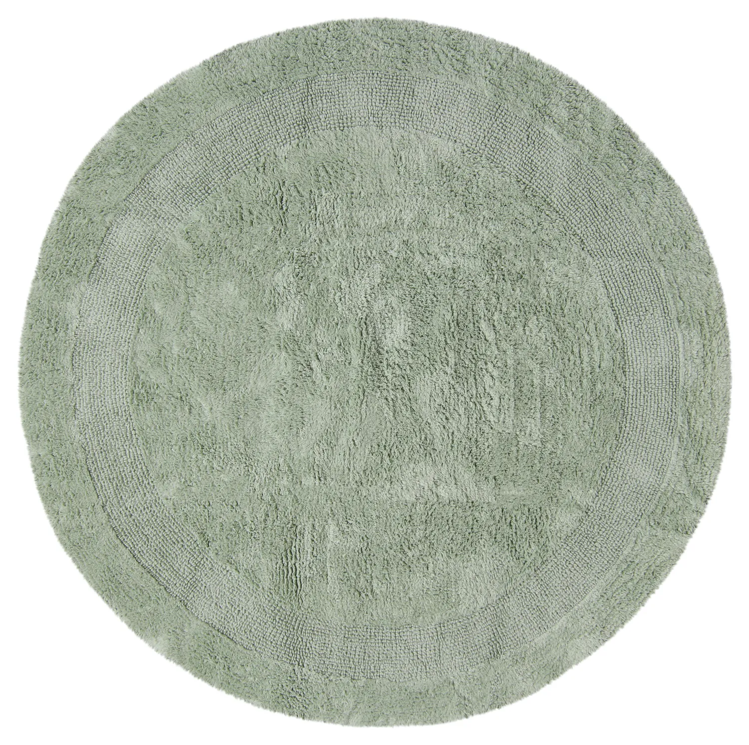 Runder badezimmerteppich - Nila (hellgrün)