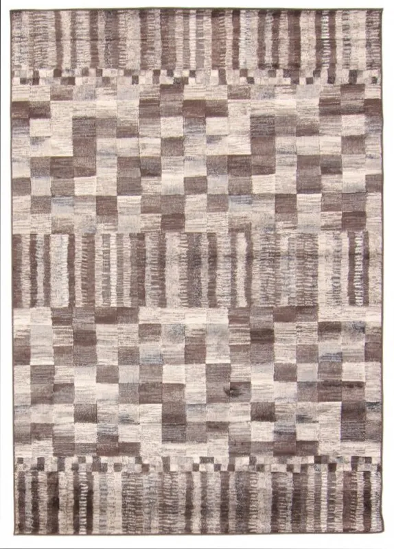Wilton-Teppich - Baghlan (braun-grau)