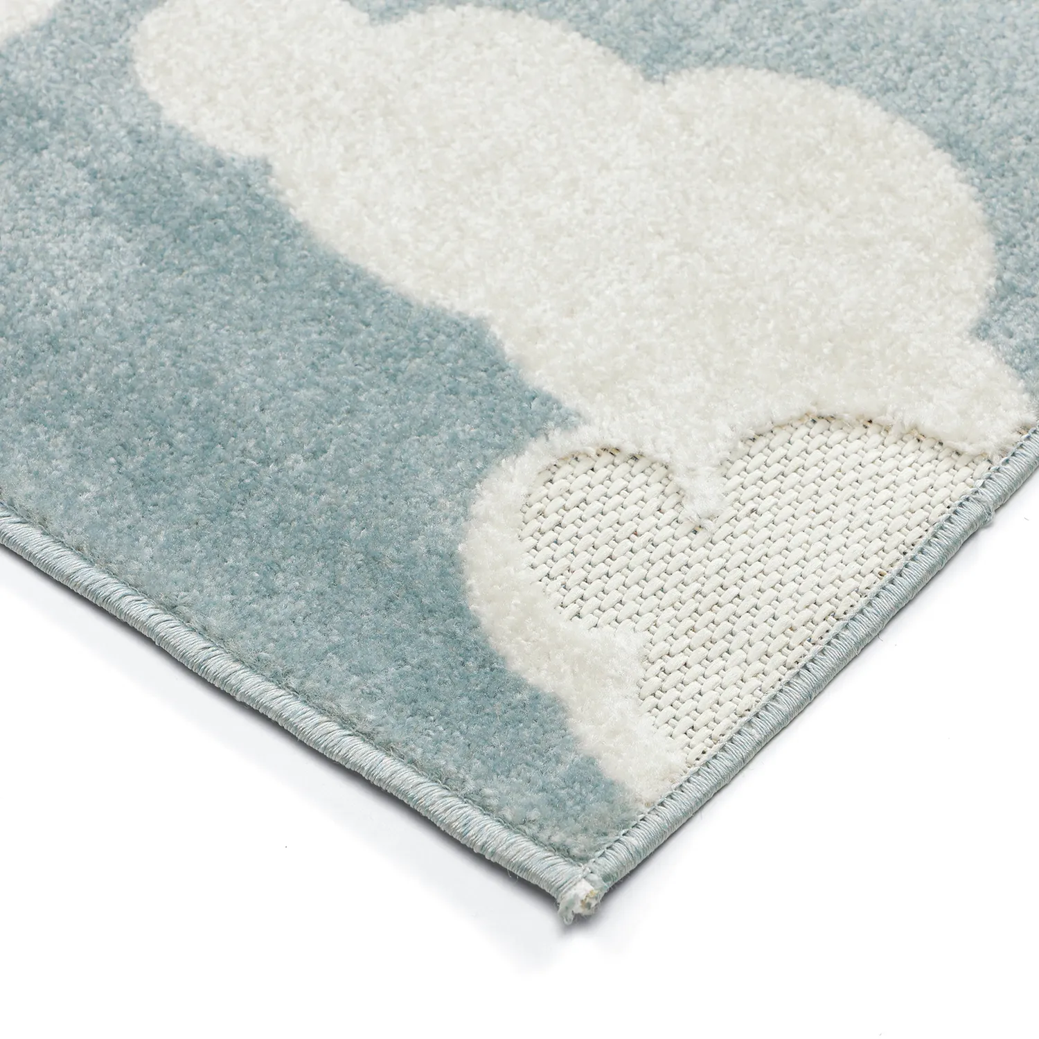 Kinderteppich - Cloudy Sky (blau)