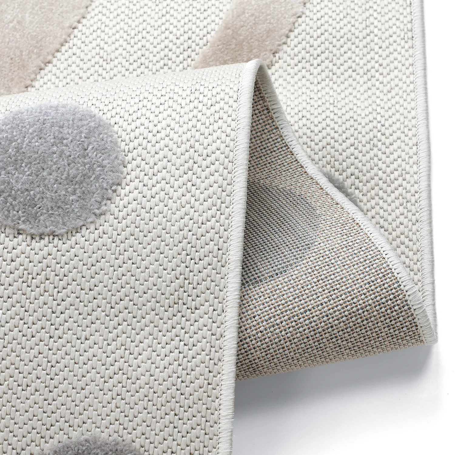 Kinderteppich - Kind Llama (creme/braun)