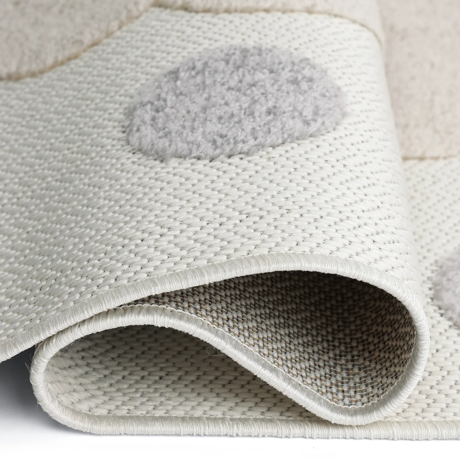Kinderteppich - Kind Llama (creme/braun)