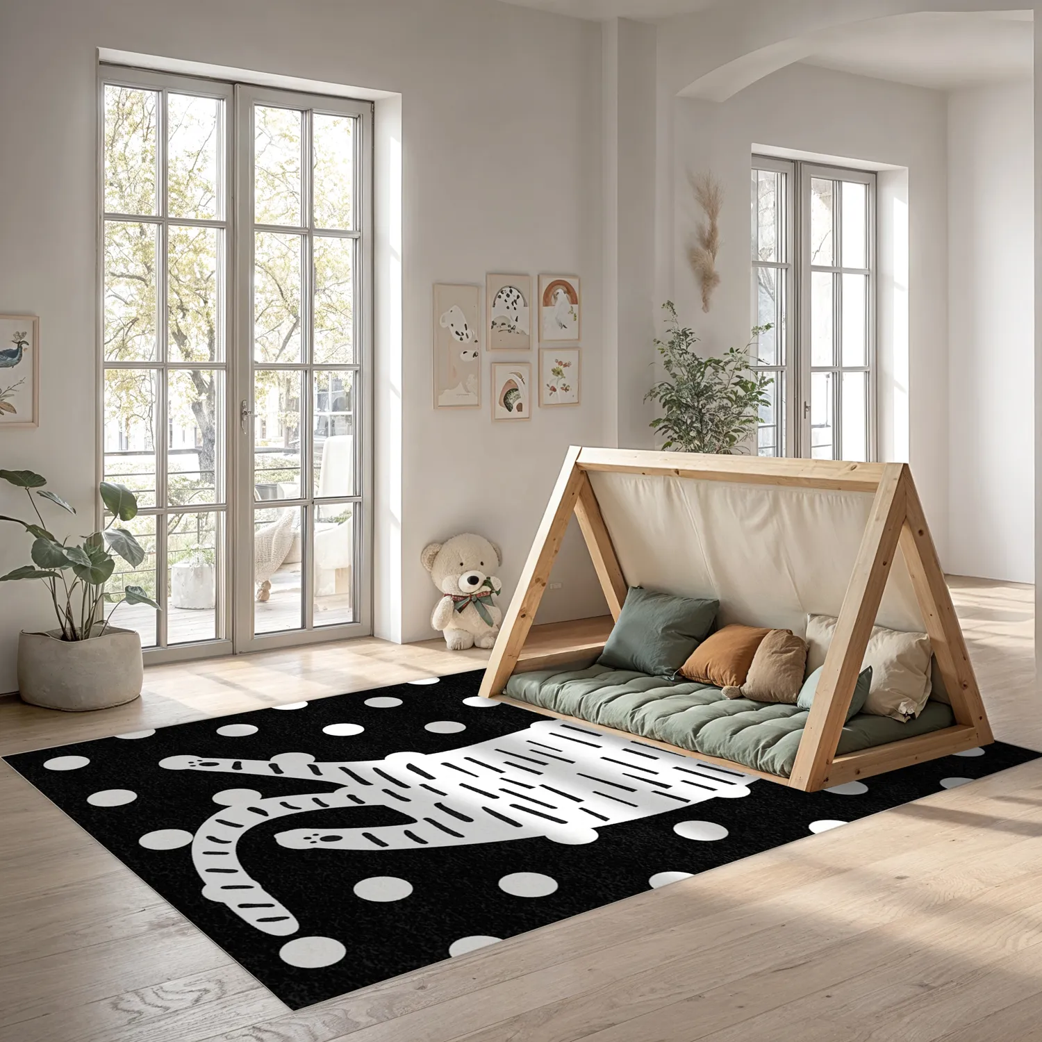 Kinderteppich - Sleepy Kitten (multi)
