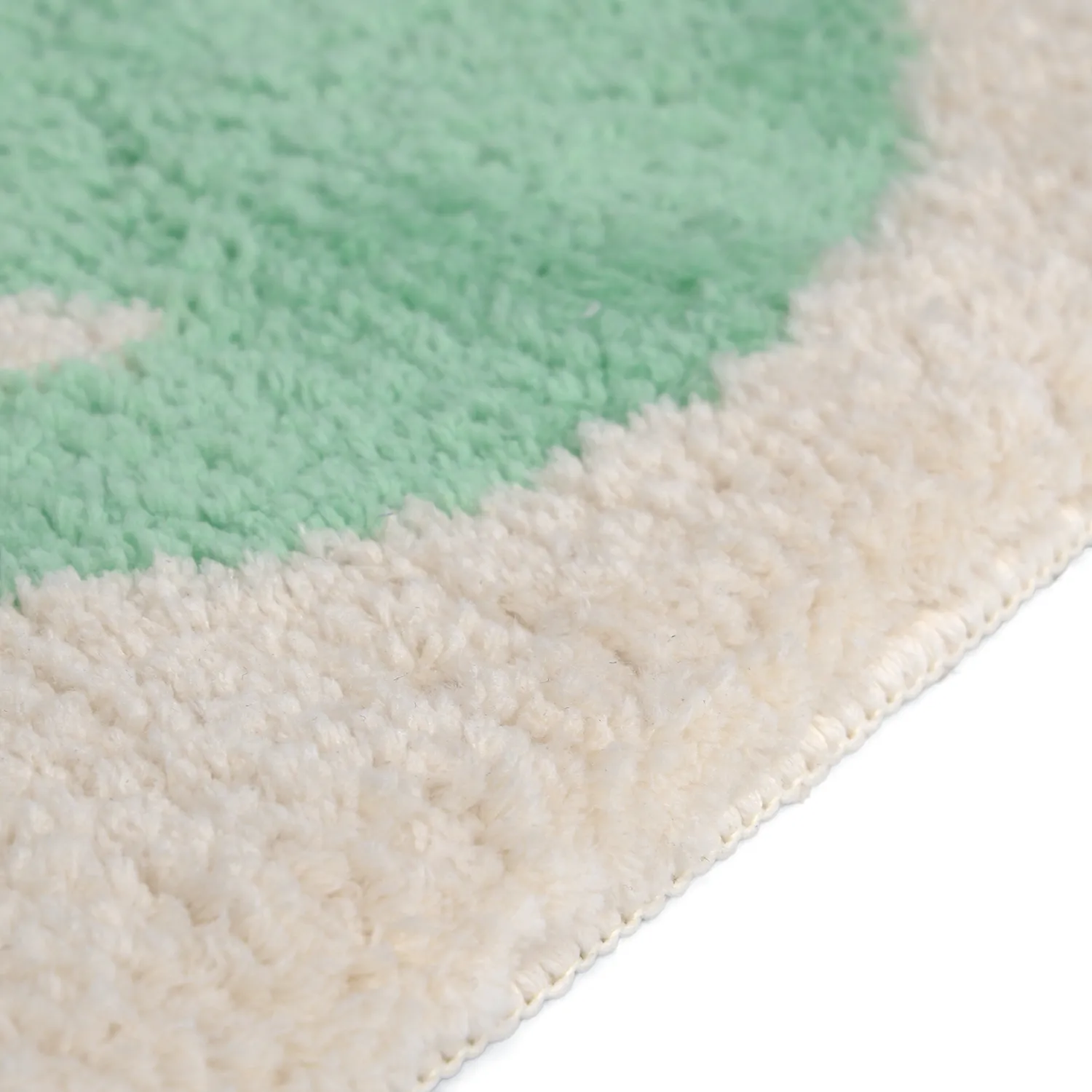 Kinderteppich - Soft Crocodile (creme/grün)