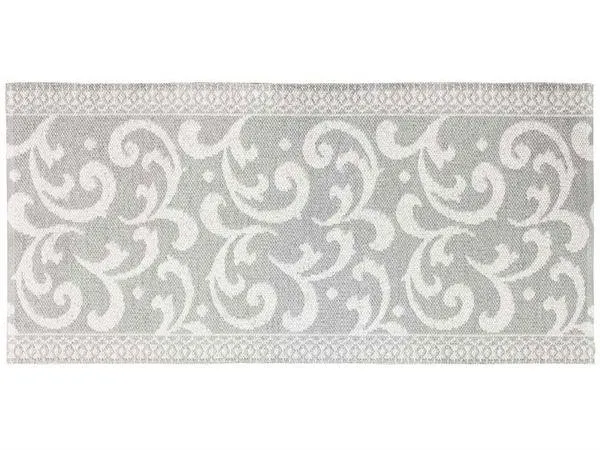Kunststoffteppiche - Der Horred-Teppich Barock (grau)