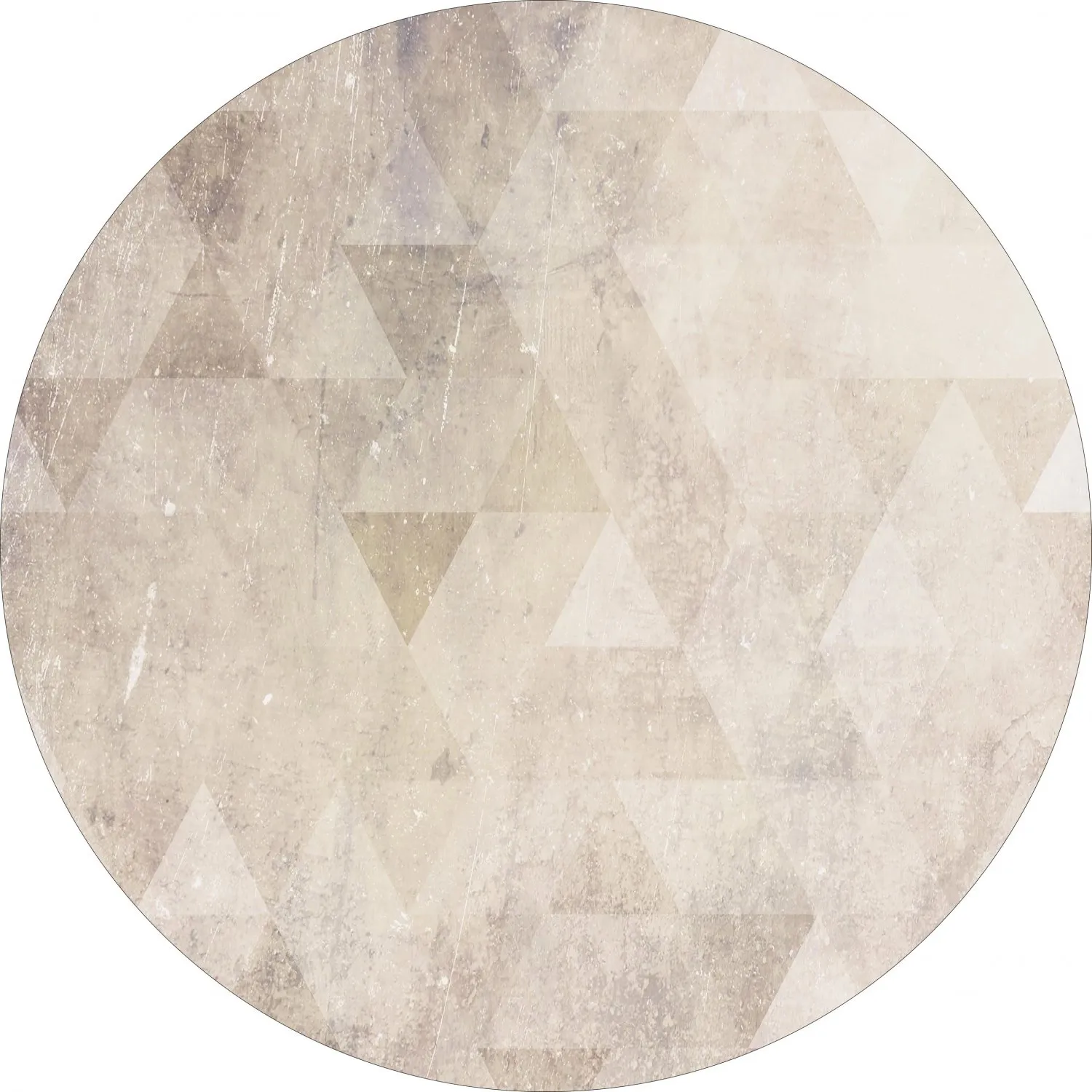 Rund Teppich - Porto (beige)