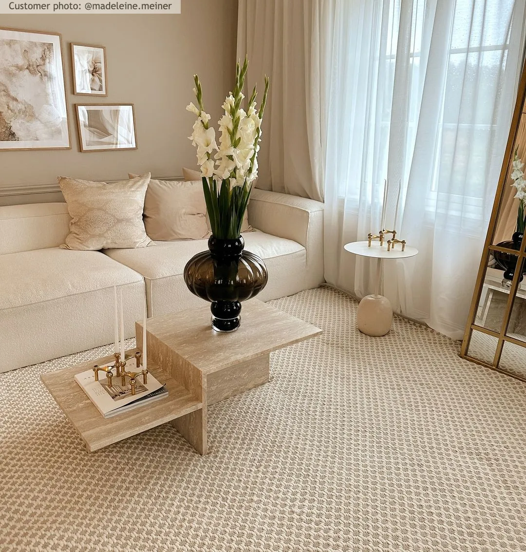 Wollteppich - Belize (Beige)