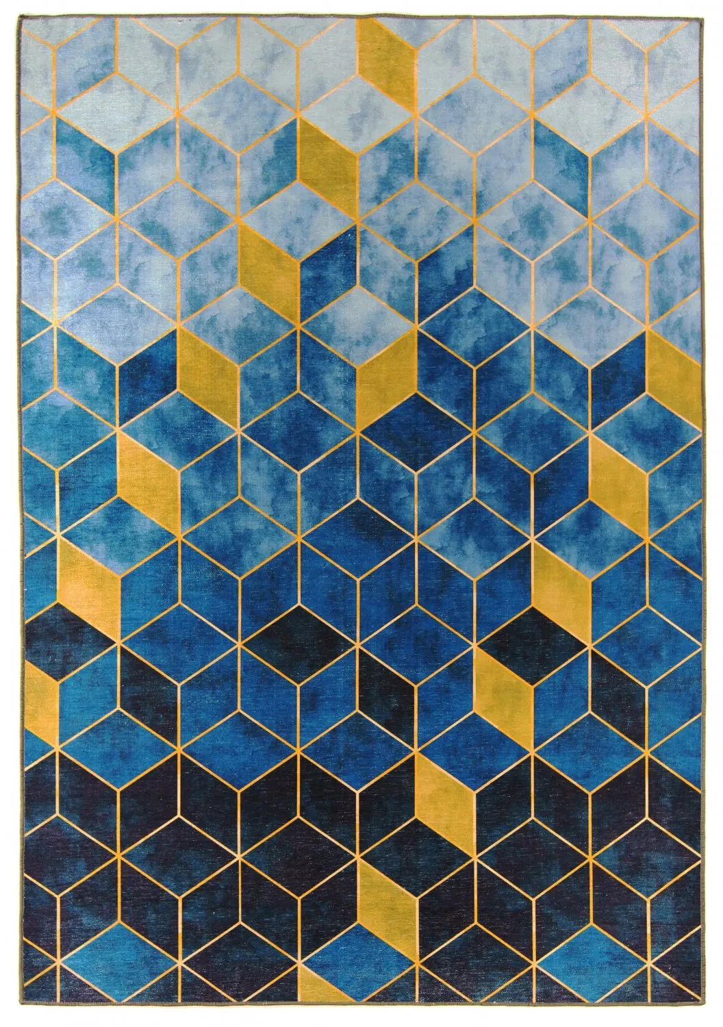 Wilton-Teppich - Brigooda (blau)