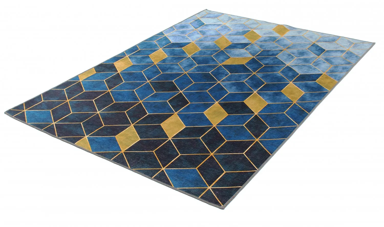 Wilton-Teppich - Brigooda (blau)