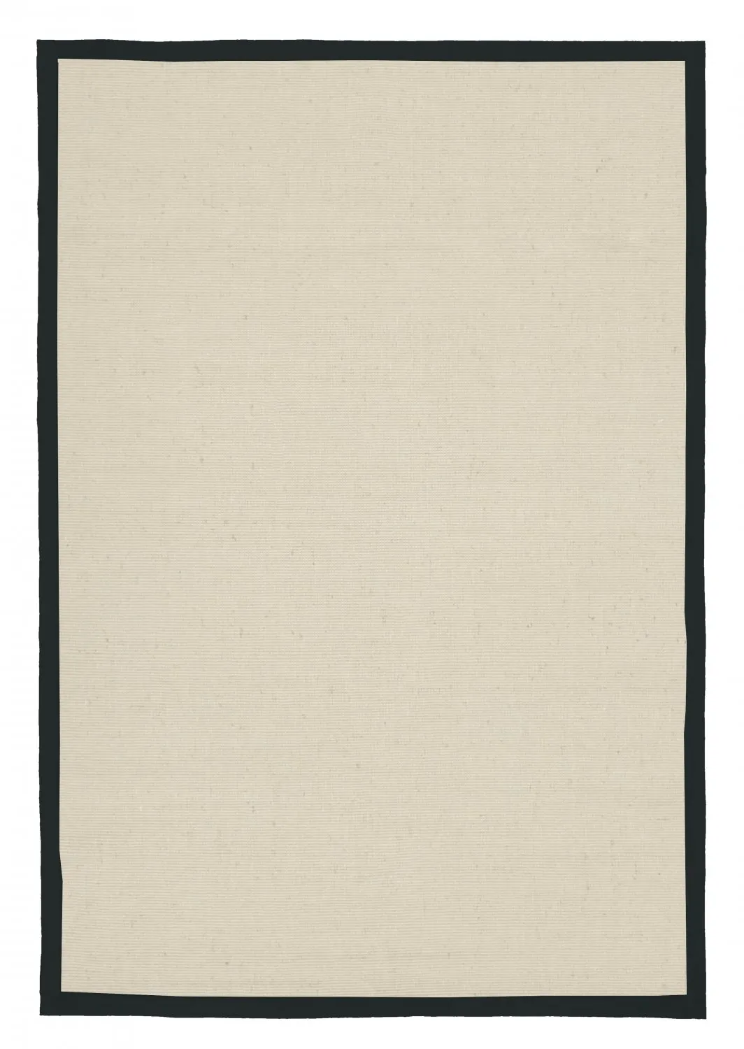 Sisal-Teppich - Agave (schwarz/offwhite)