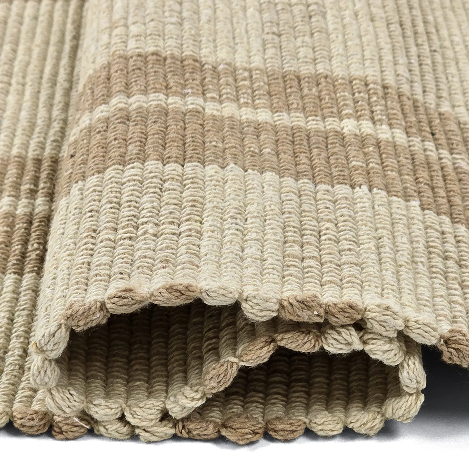 Baumwollteppich - Husvik (beige)