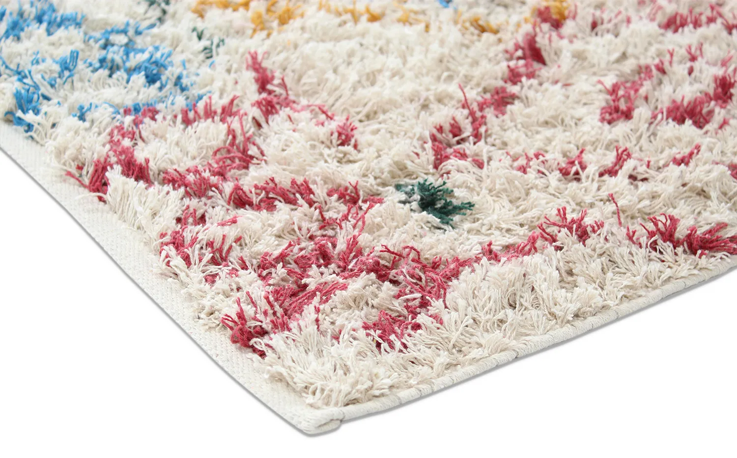 Hochflorteppiche - Maloney Natural Cotton Shaggy (multi)