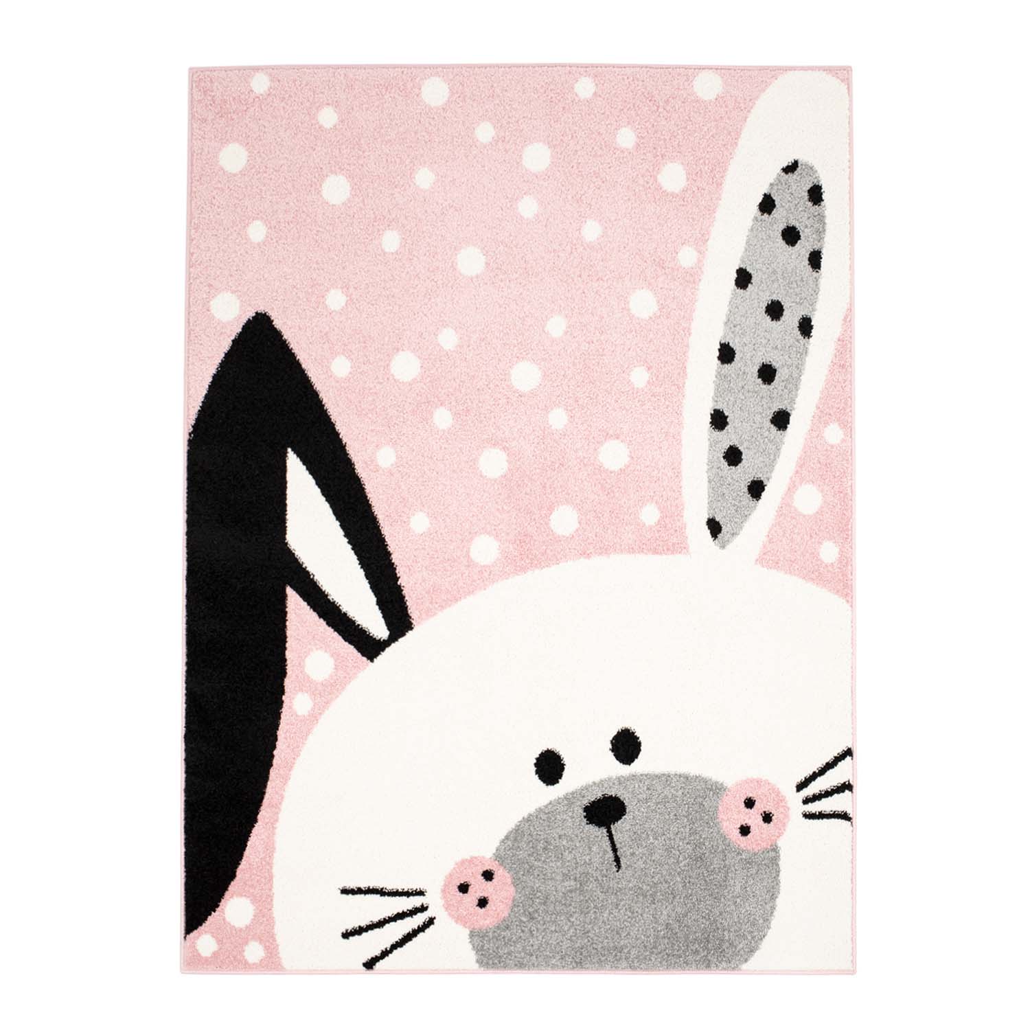 Teppiche für das Kinderzimmer
Kinderteppich
für junge Mädchen mit Tier Bubble Bunny rosa Hase