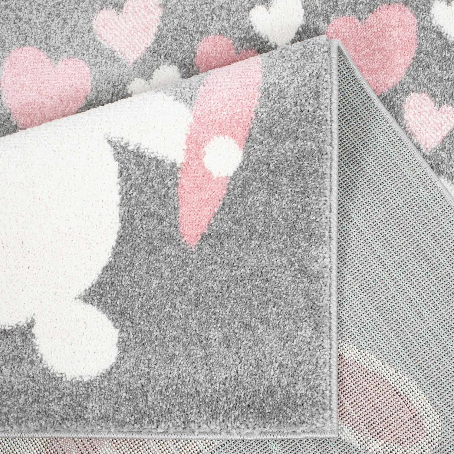 Kinderteppich - Bubble Rain (grau)