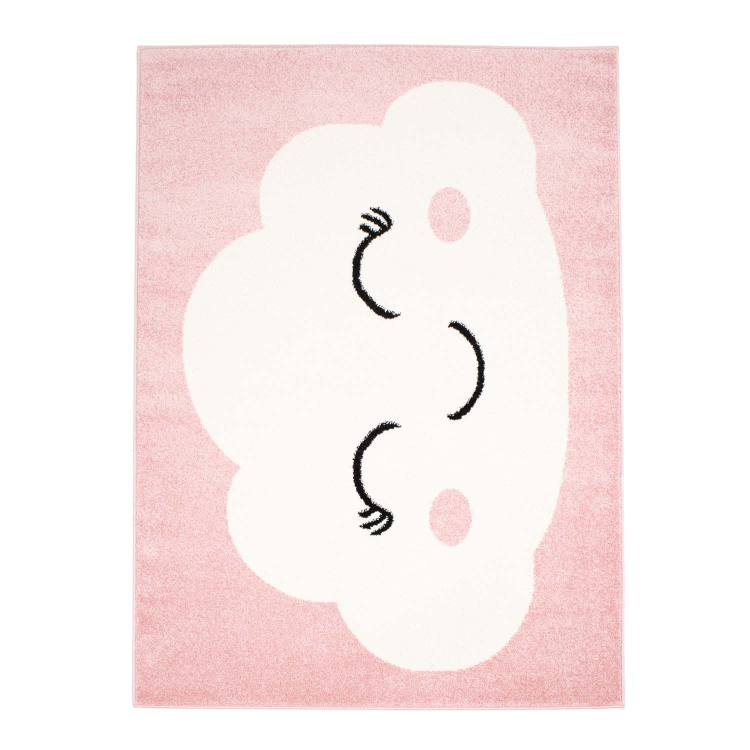Kinderteppich - Bubble Smile (rosa)
