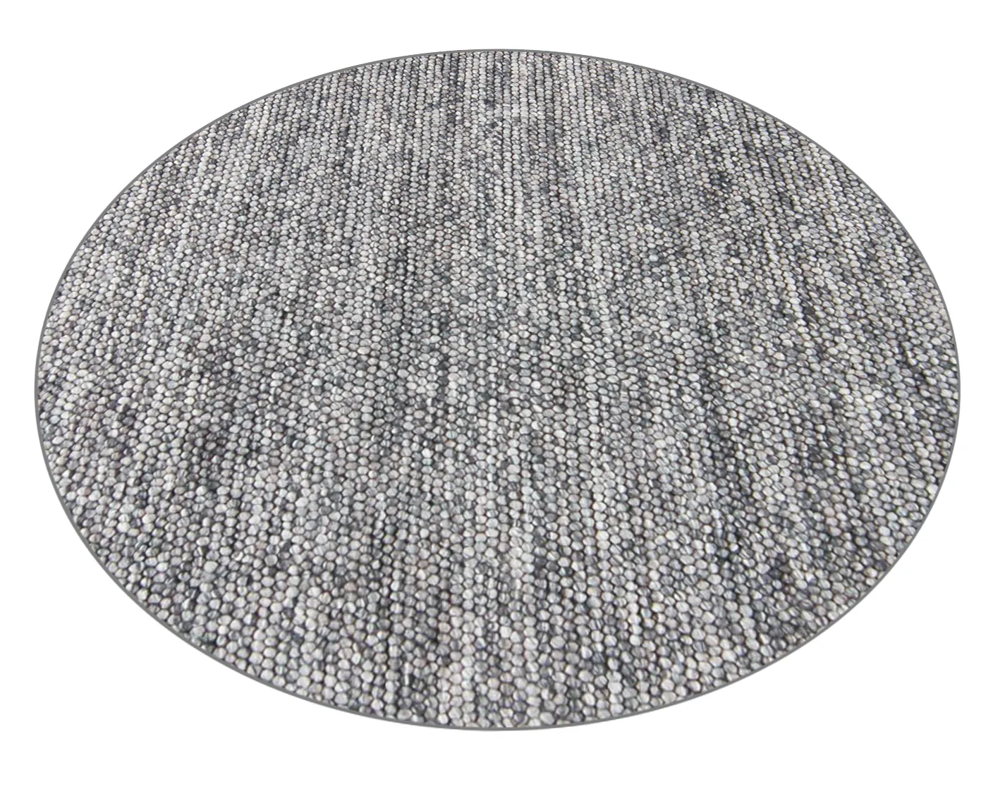 Runde Teppiche - Avafors Wool Bubble (grau)