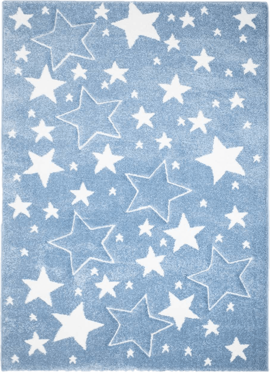 Kinderteppich - Bueno Stars (blau)