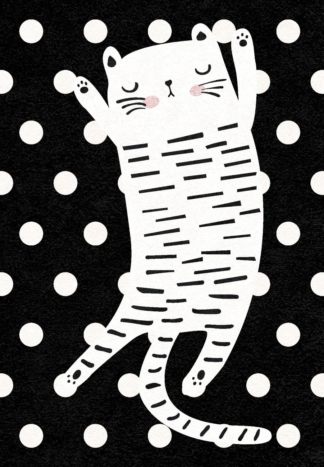Kinderteppich - Sleepy Kitten (multi)