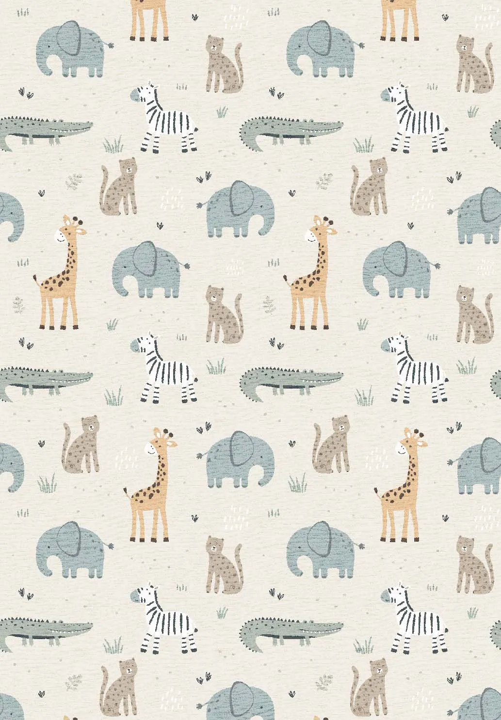 Kinderteppich - Safari Friends (multi)