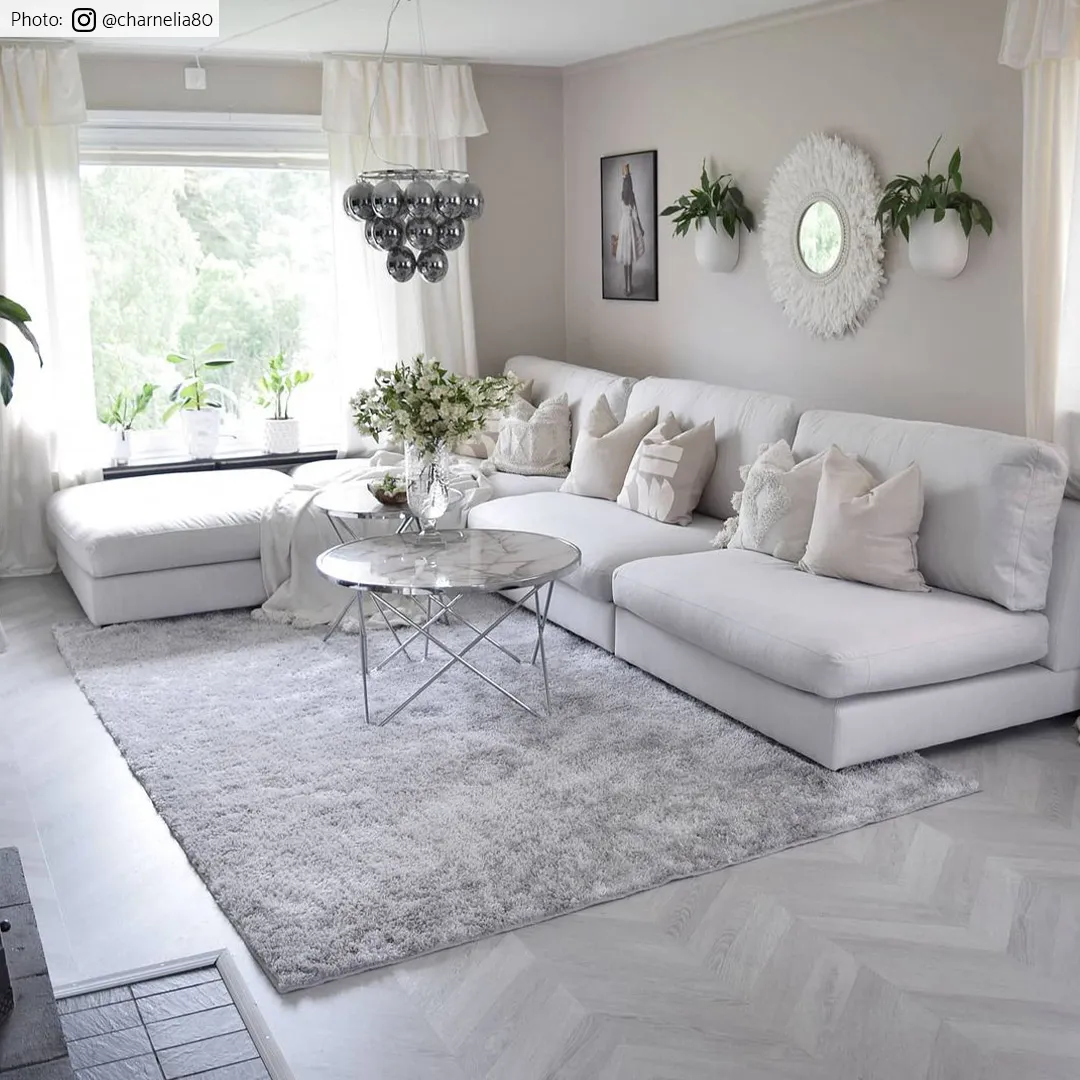Hochflorteppiche - Cosy (Silber)