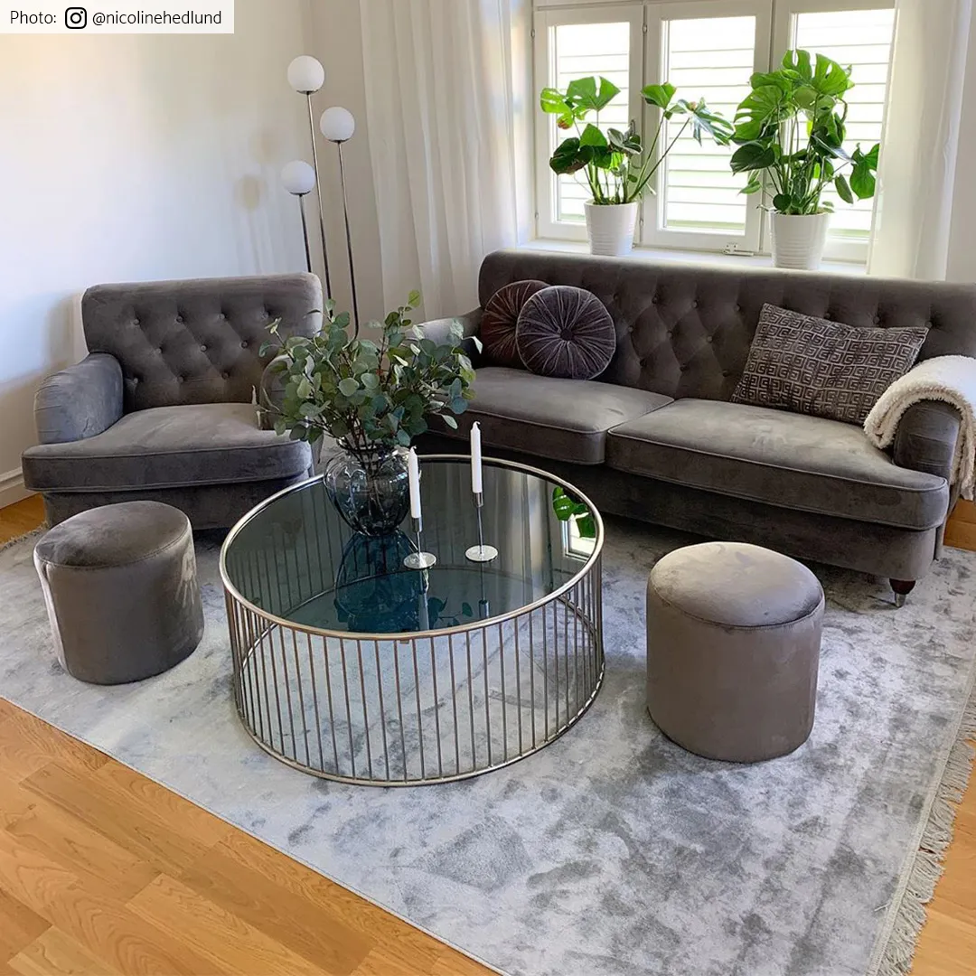 Wilton-Teppich - Art Silk (grau)