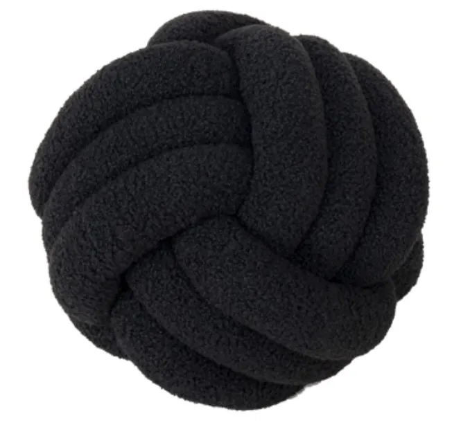 Kissen - Knot (schwarz)