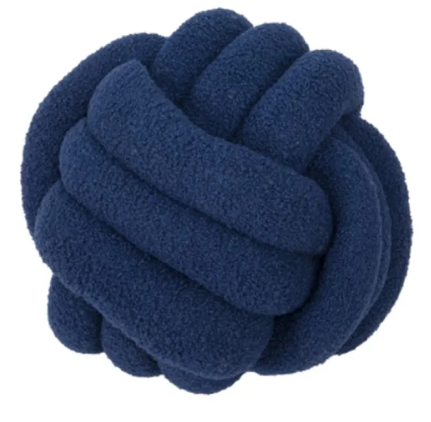 Kissen - Knot (blau)