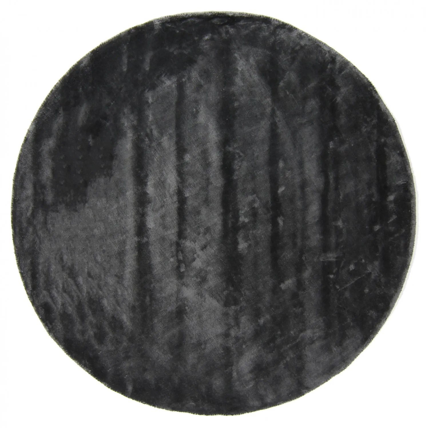 Rund Teppich - Jodhpur Special Luxury Edition (schwarz)