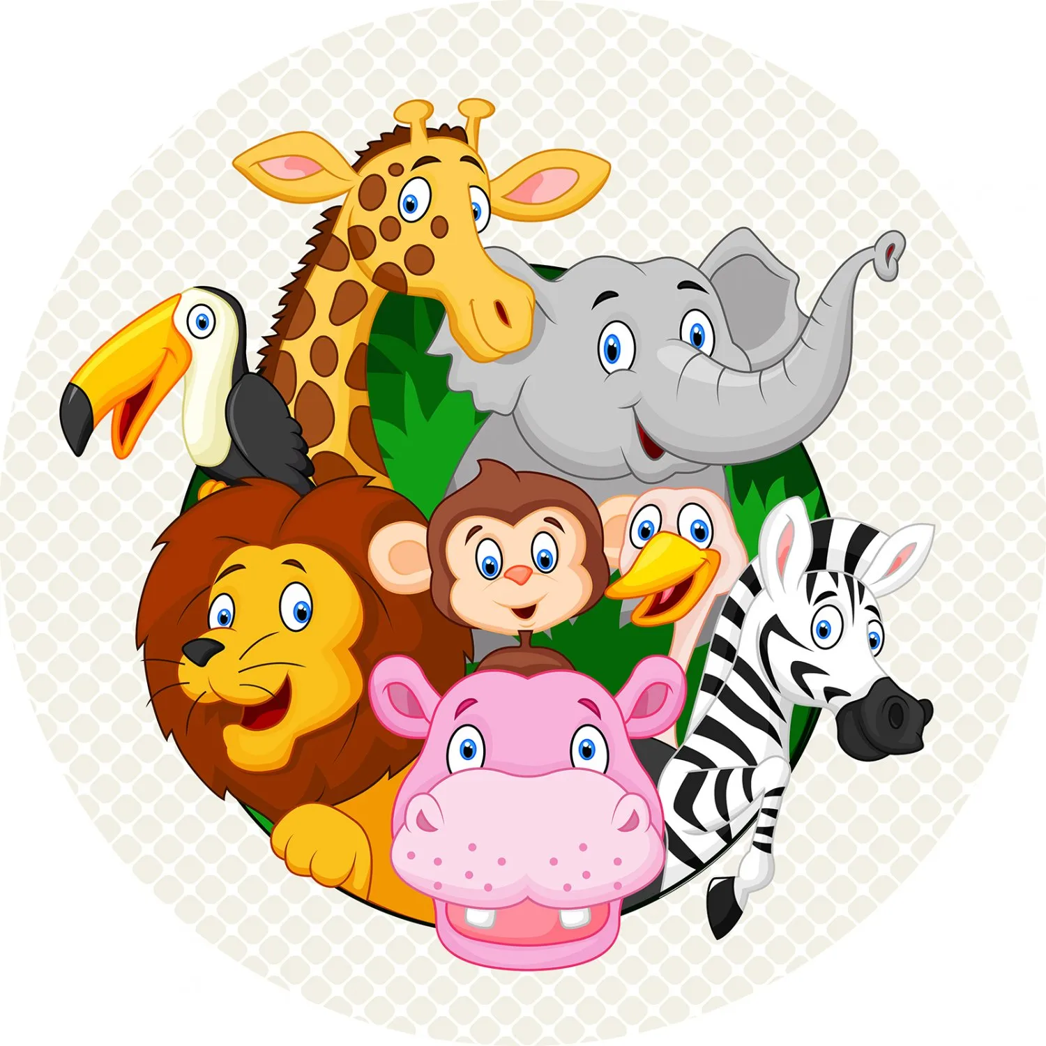 Kinderteppich - Exotic Animals (multi)