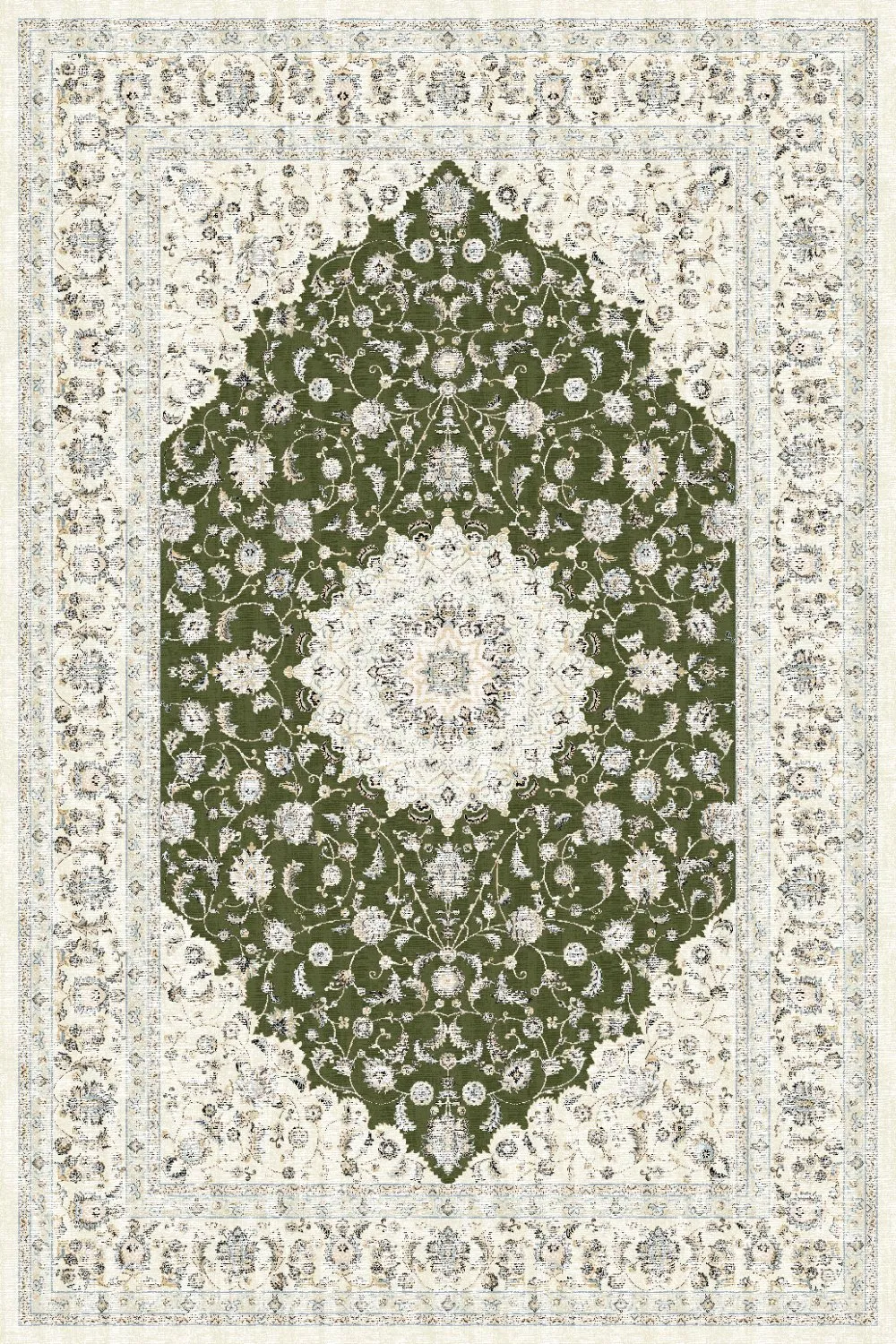 Wilton-Teppich - Arabella (grün)