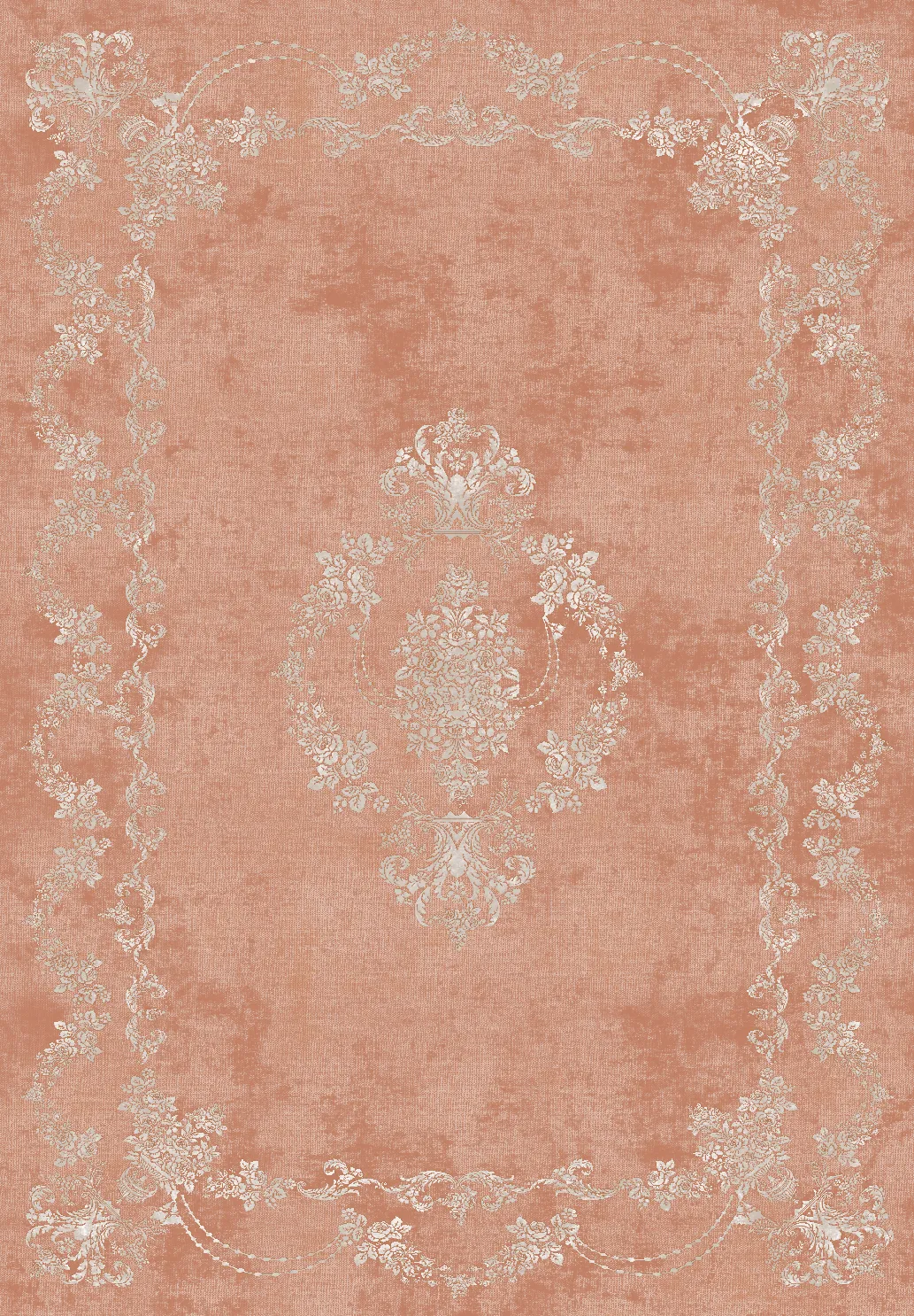Wilton-Teppich - Taknis (rosa)