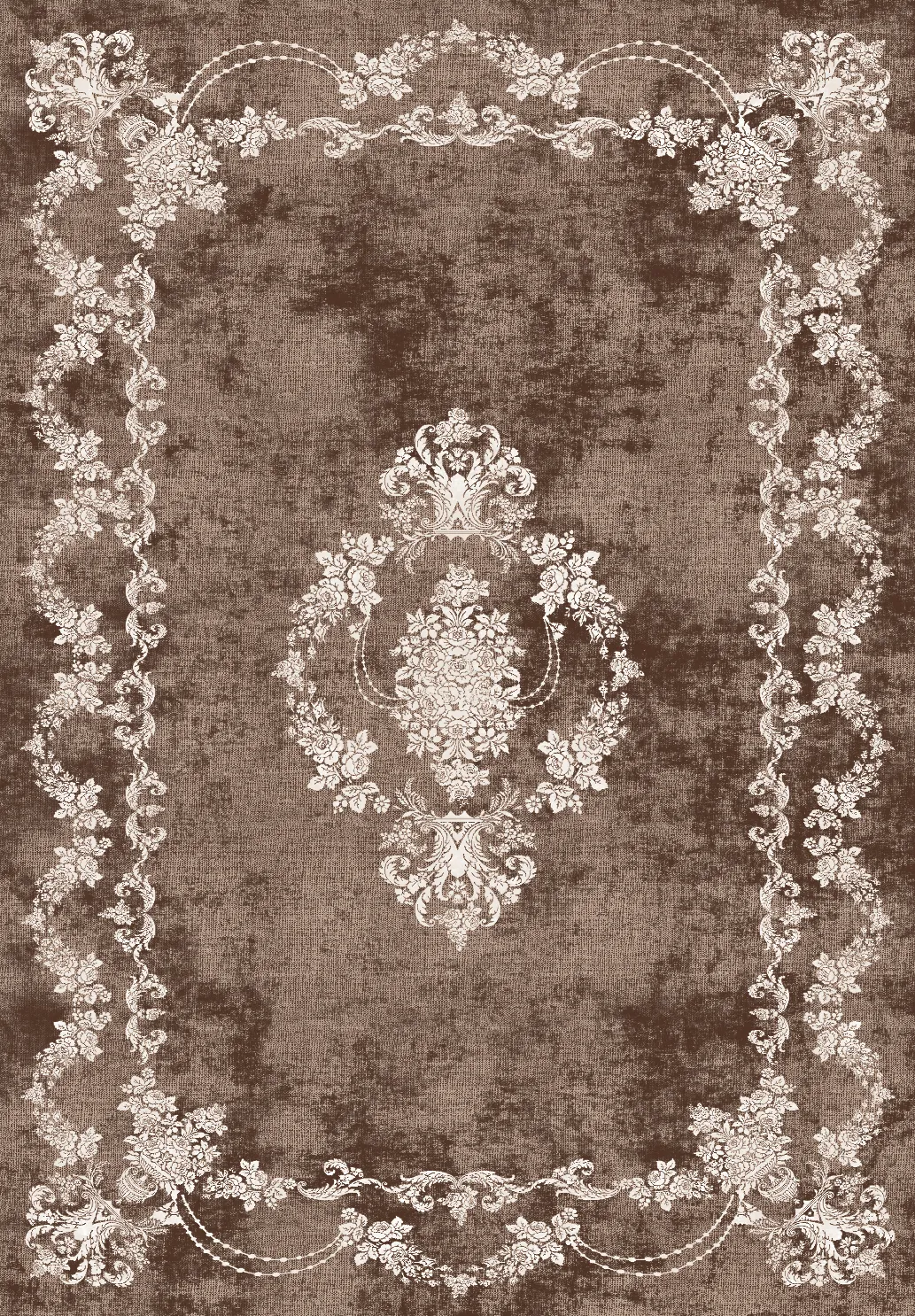 Wilton-Teppich - Taknis (braun)