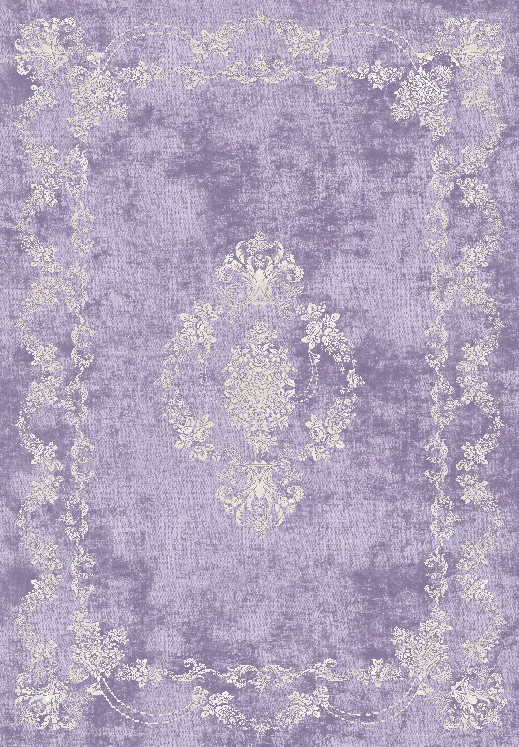 Wilton-Teppich - Taknis (hellviolett)