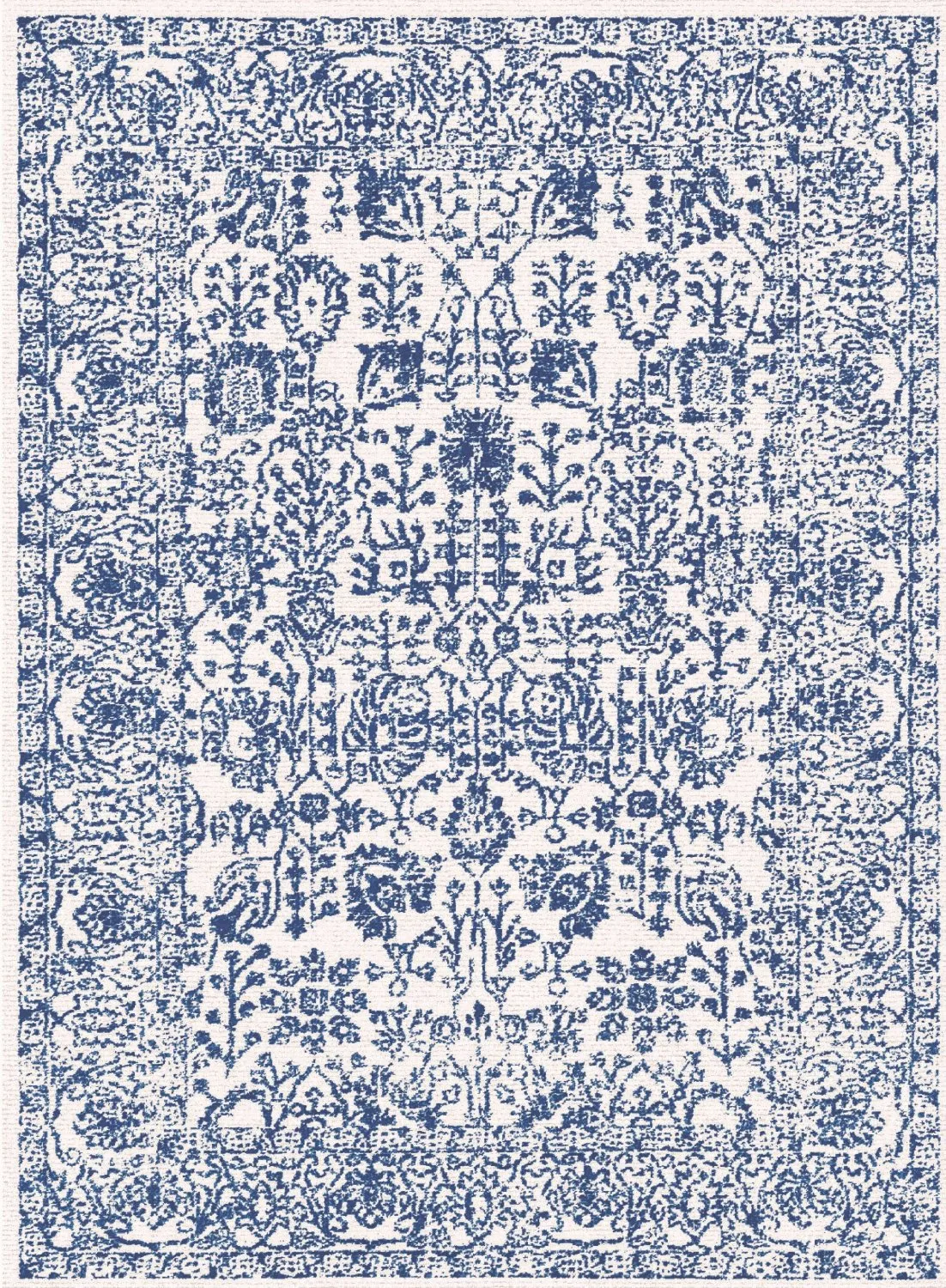 Wilton-Teppich - Perouges (blau)