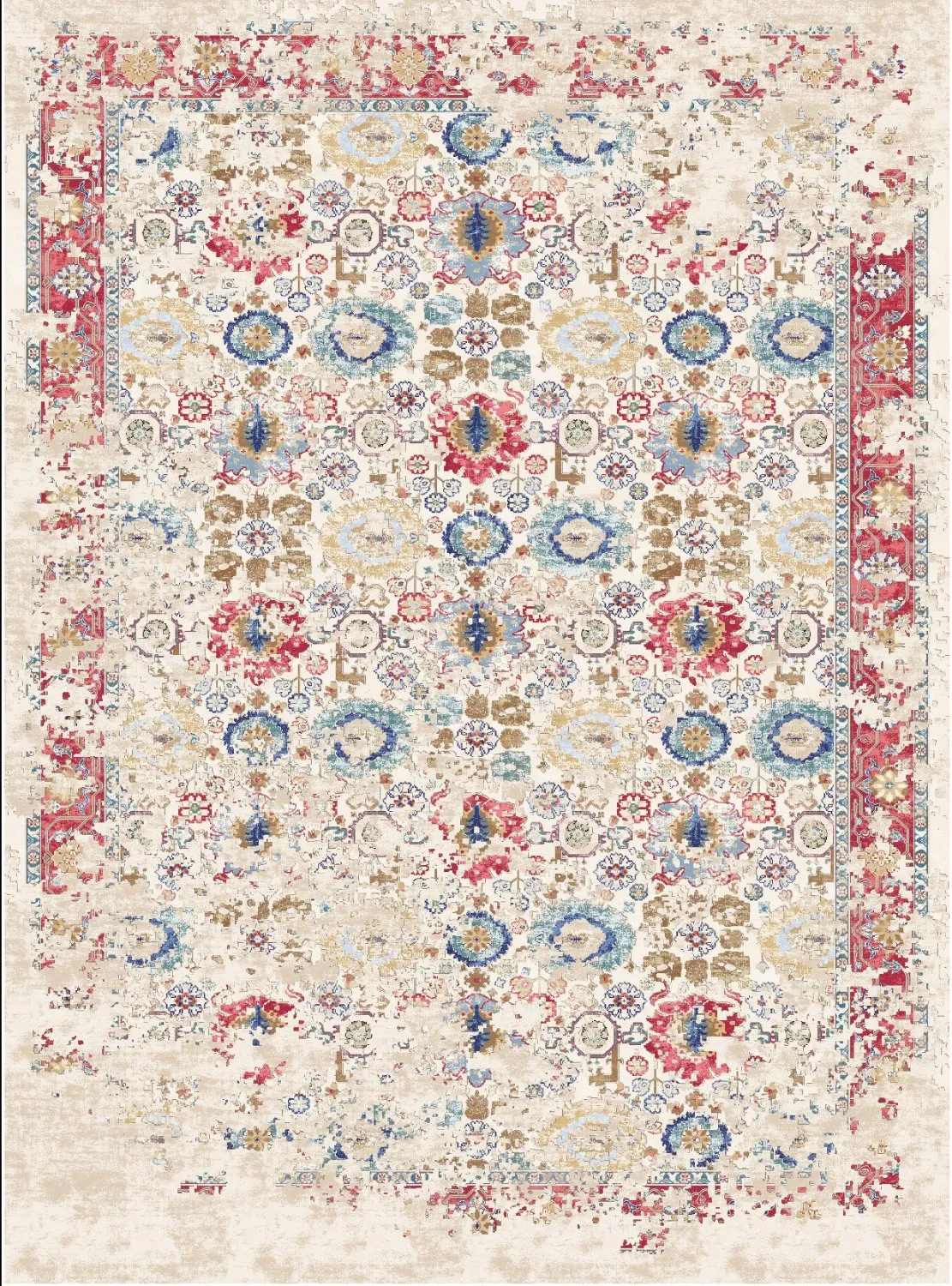 Wilton-Teppich - Toujane (multi)