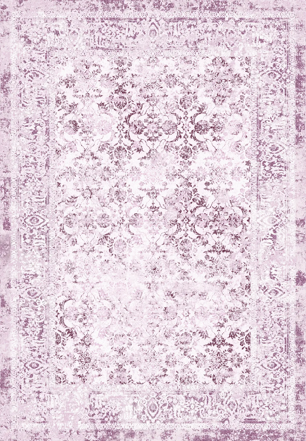 Wilton-Teppich - Denizli (rosa)