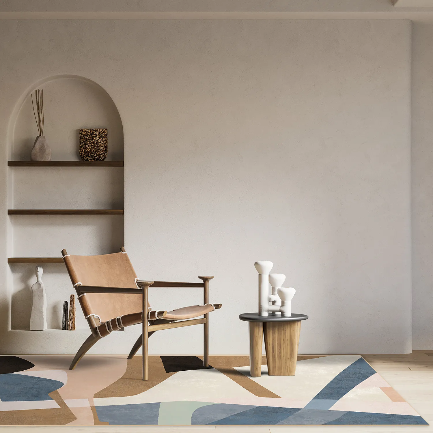 Wilton-Teppich - Jean (beige/multi)
