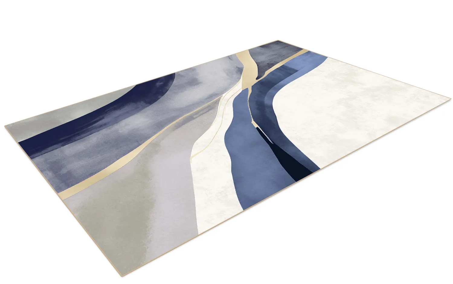 Wilton-Teppich - Minerva (blau/multi)