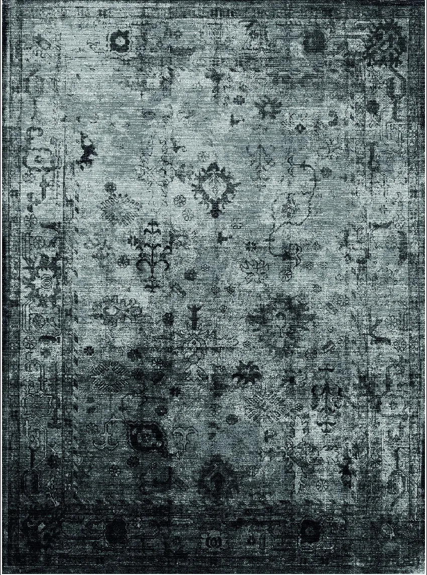 Wilton-Teppich - Violetta (grau)