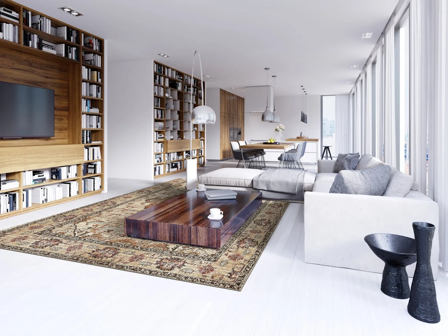 Wilton-Teppich - Siliana (beige)