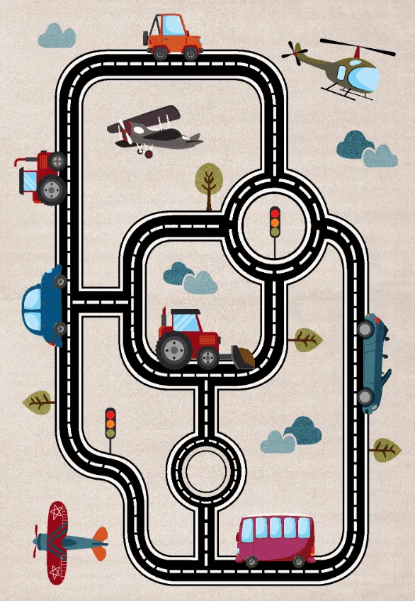 Kinderteppich - Playmat (multi)