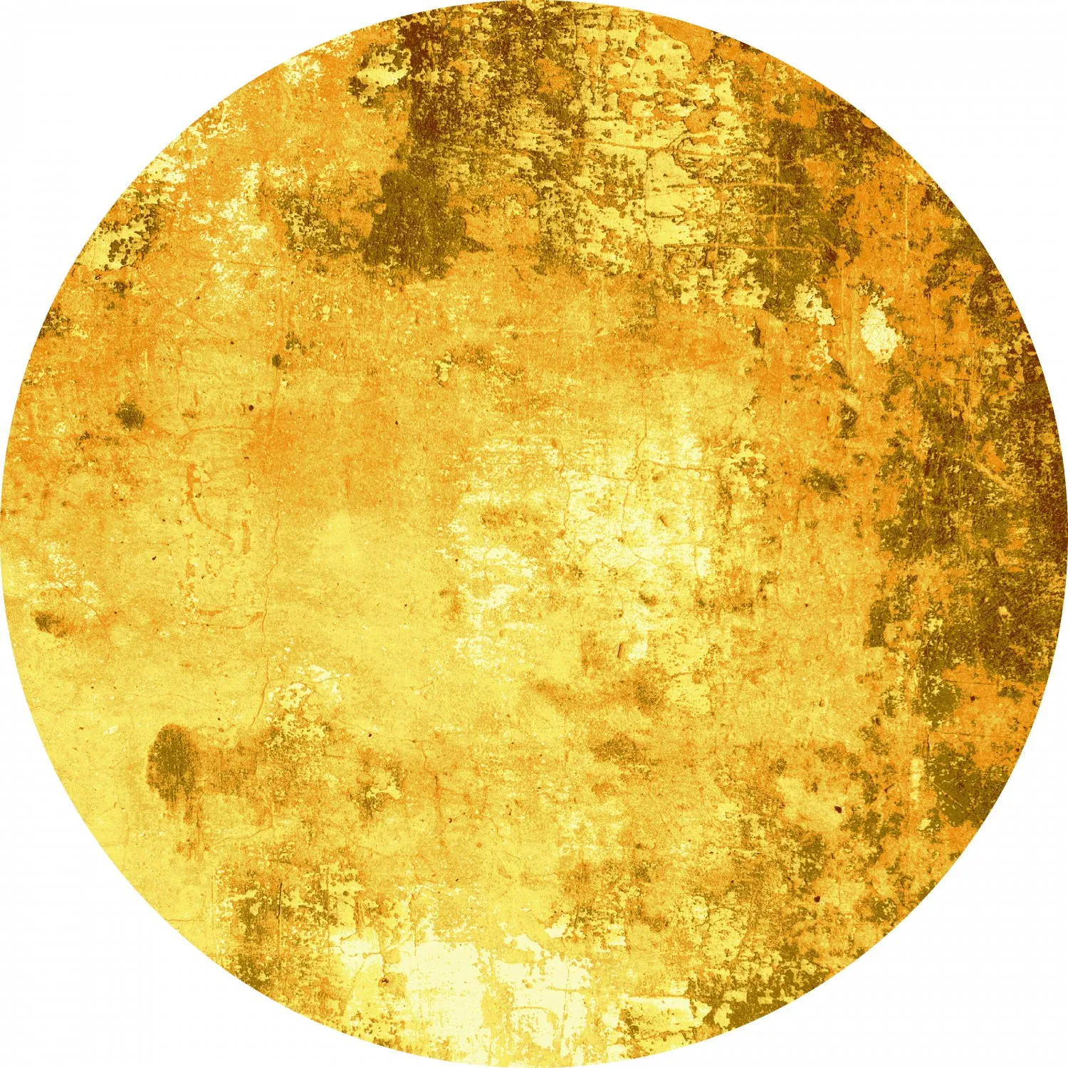 Rund Teppich - Salitto (gold)