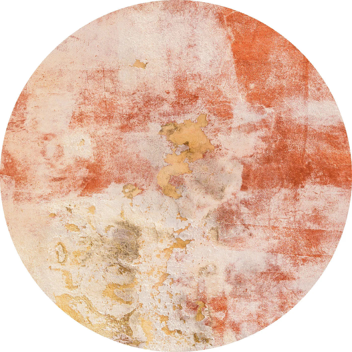 Rund Teppich - Periana (rosa/multi)