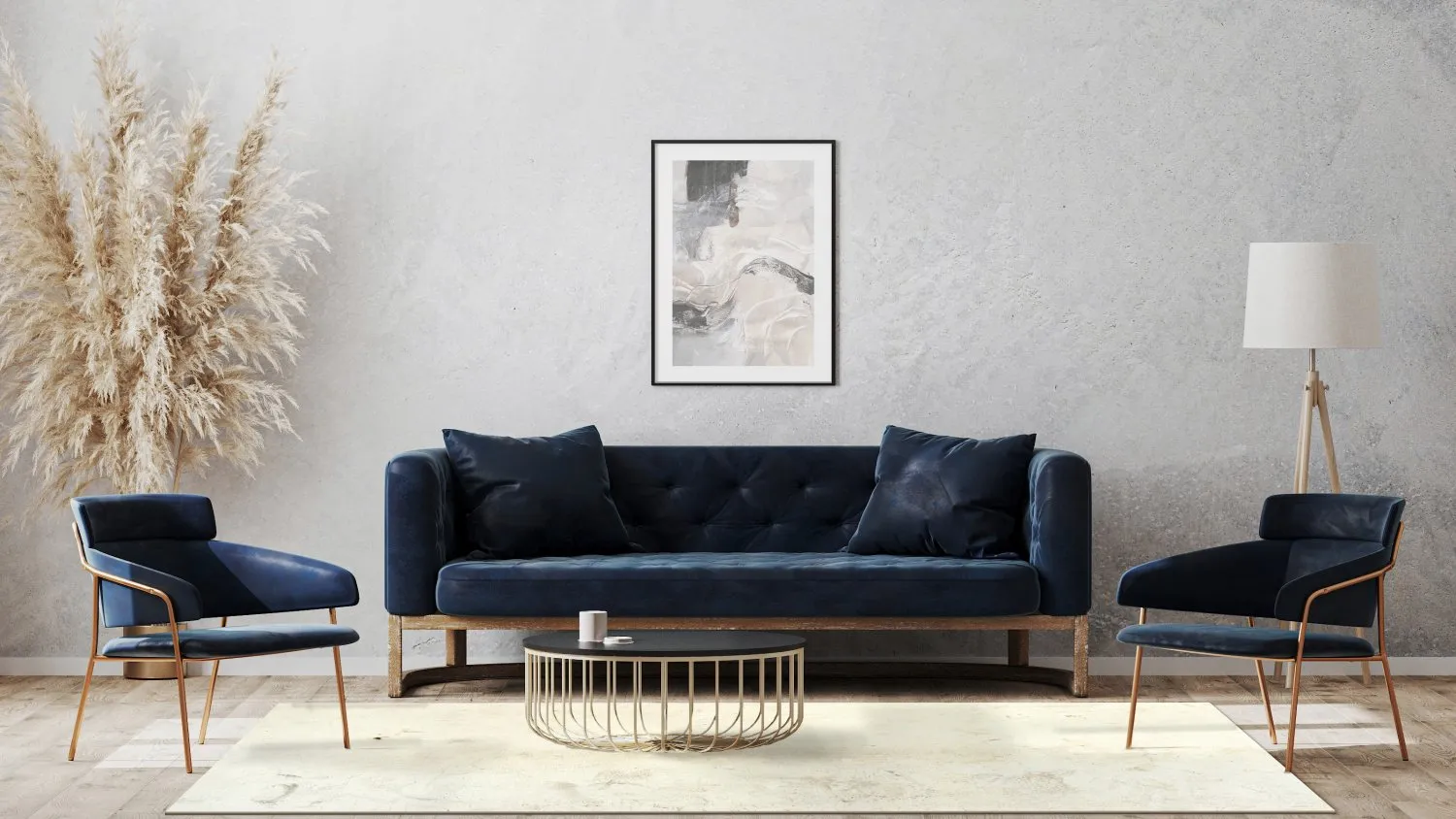 Wilton-Teppich - Osuna (grau/beige)