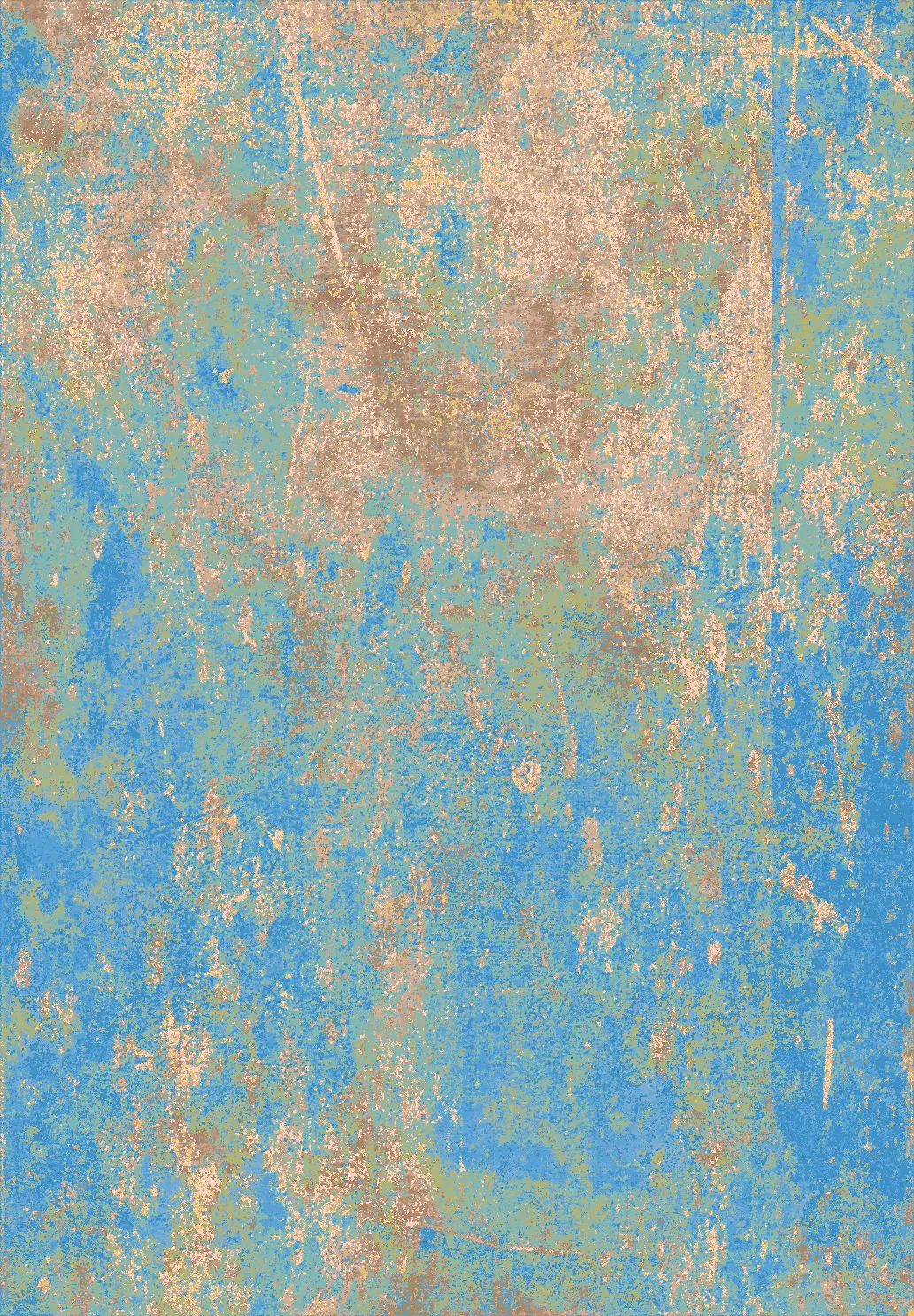 Wilton-Teppich - Pavoa (blau)