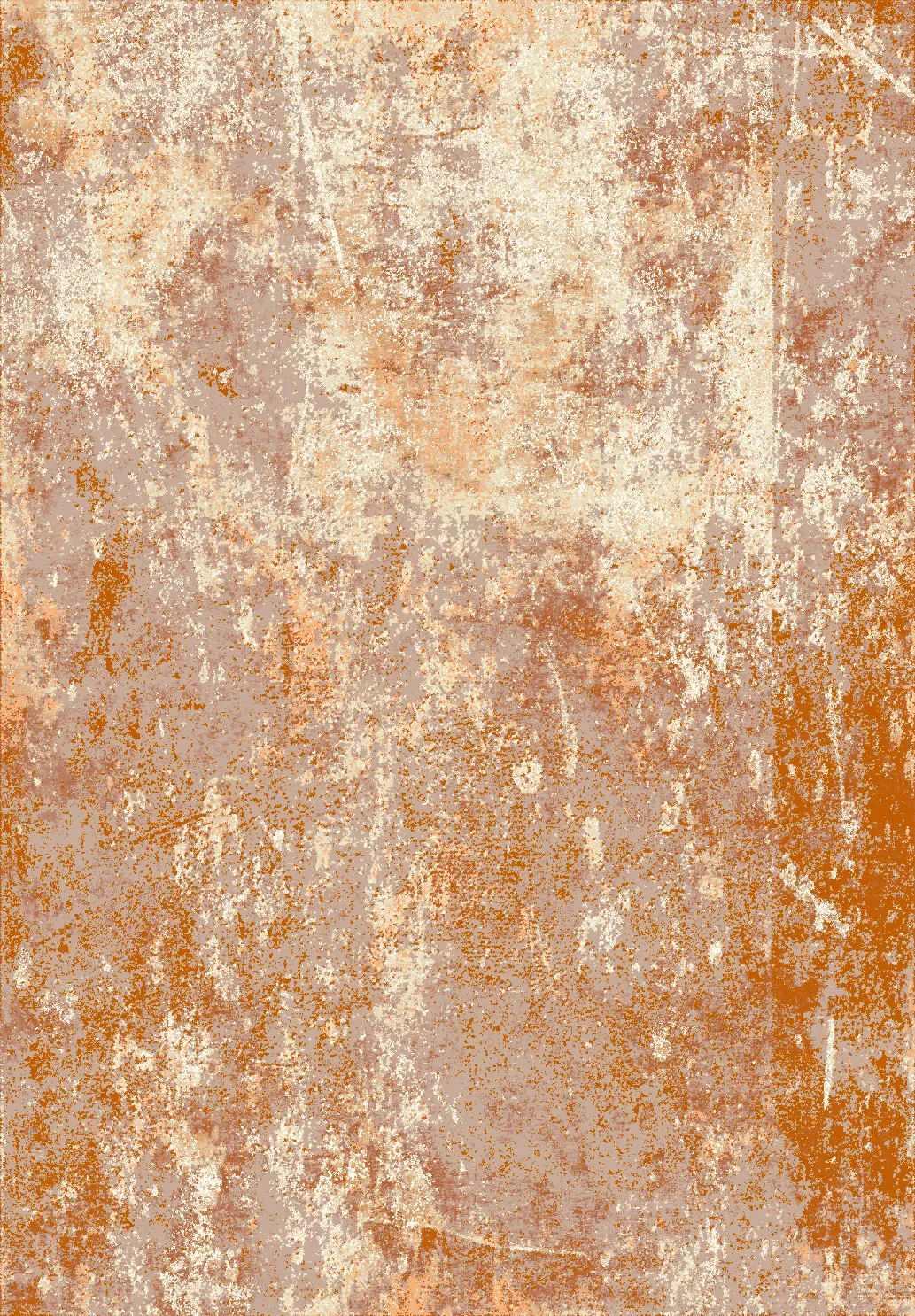 Wilton-Teppich - Pavoa (orange)