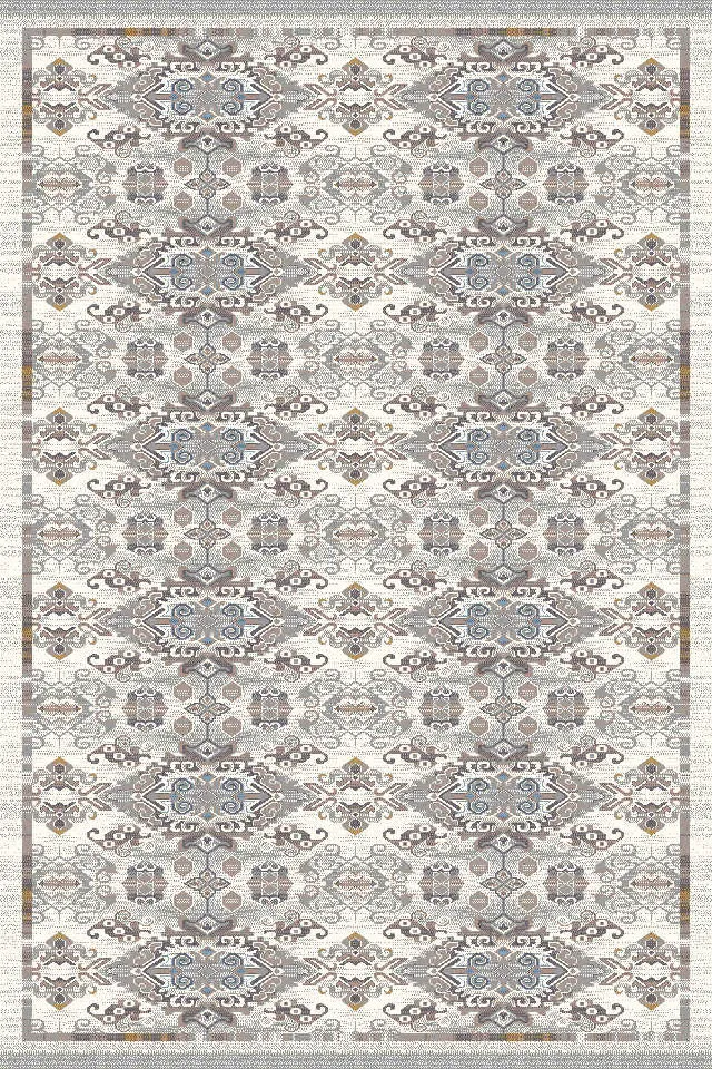 Wilton-Teppich - Efez (weiß)