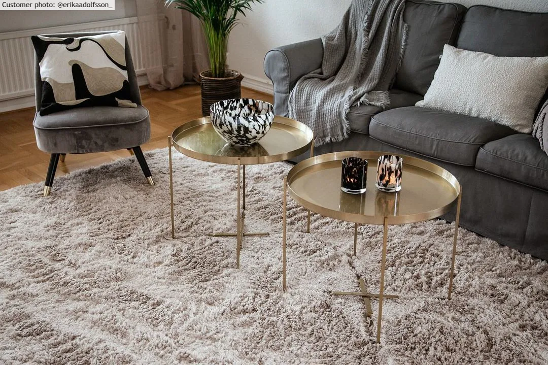 Hochflorteppiche - Kanvas (beige)