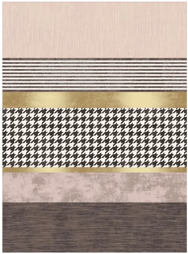 Wilton-Teppich - Esme (braun/bunt)