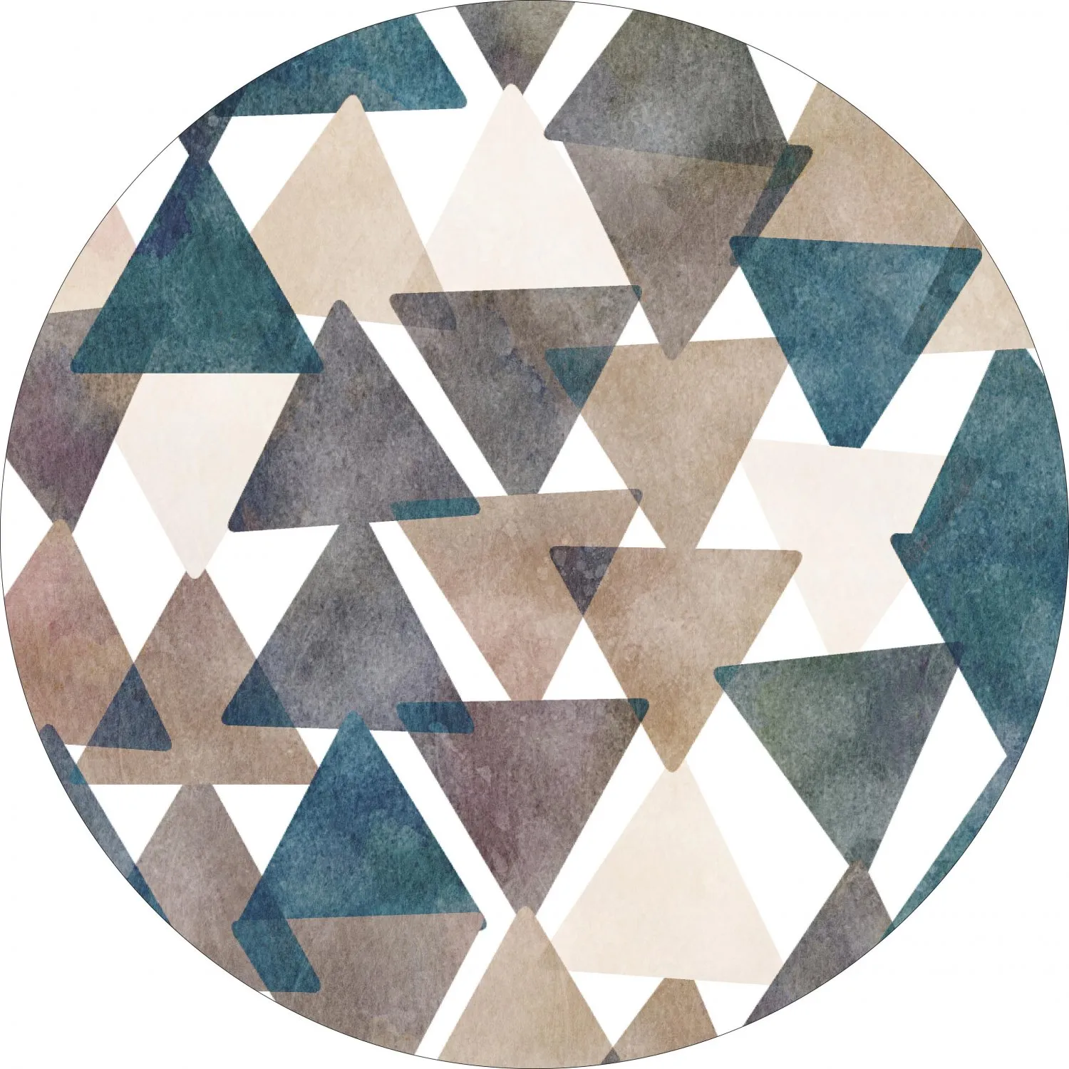 Rund Teppich - Branco (multi)
