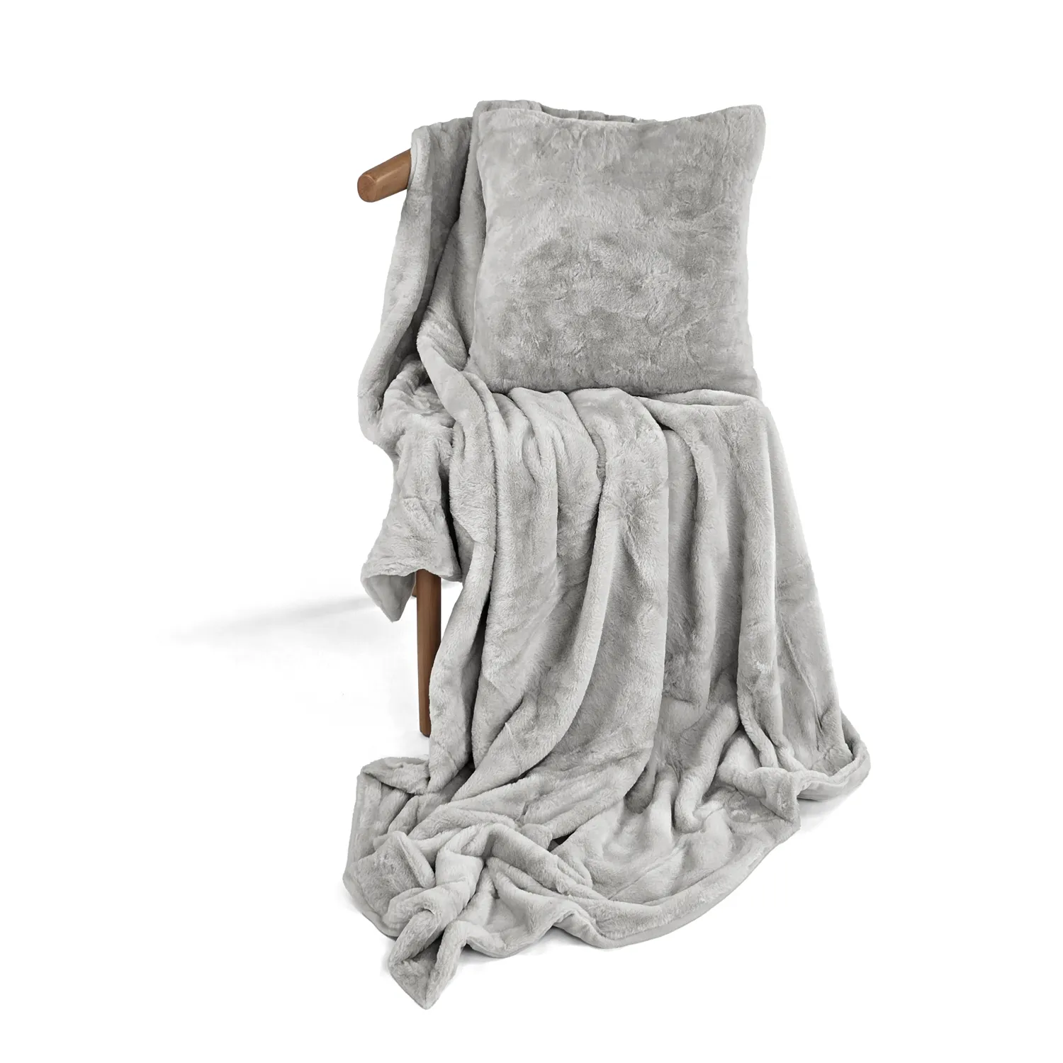 Decken - Aranga Super Soft Throw (grau)
